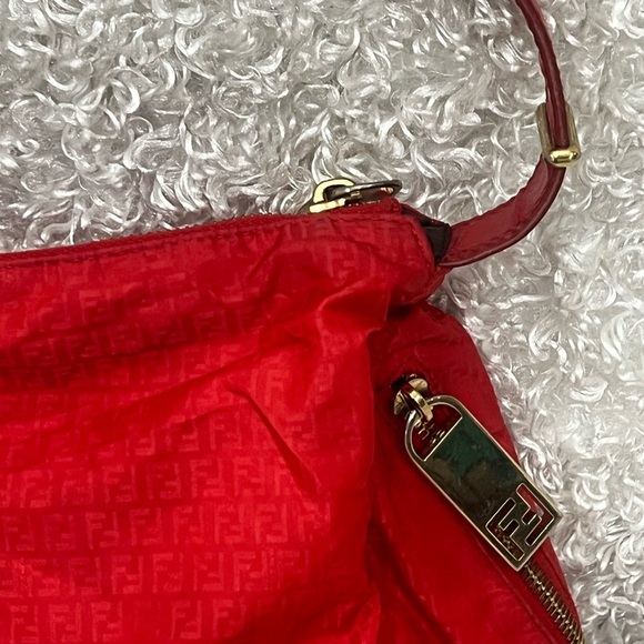 Fendi Nylon Zucchino Mama Baguette - Picture 4 of 16